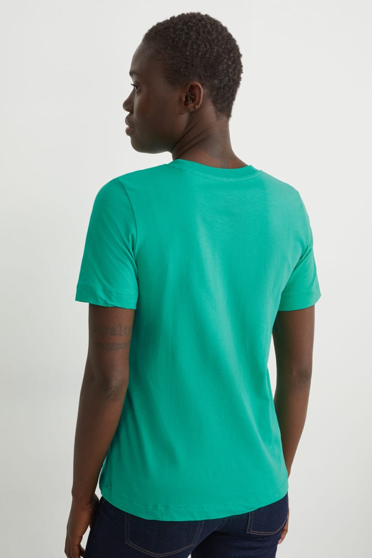  Vert T Shirts C&A BasicOrganic Coton - france CWA-6348309