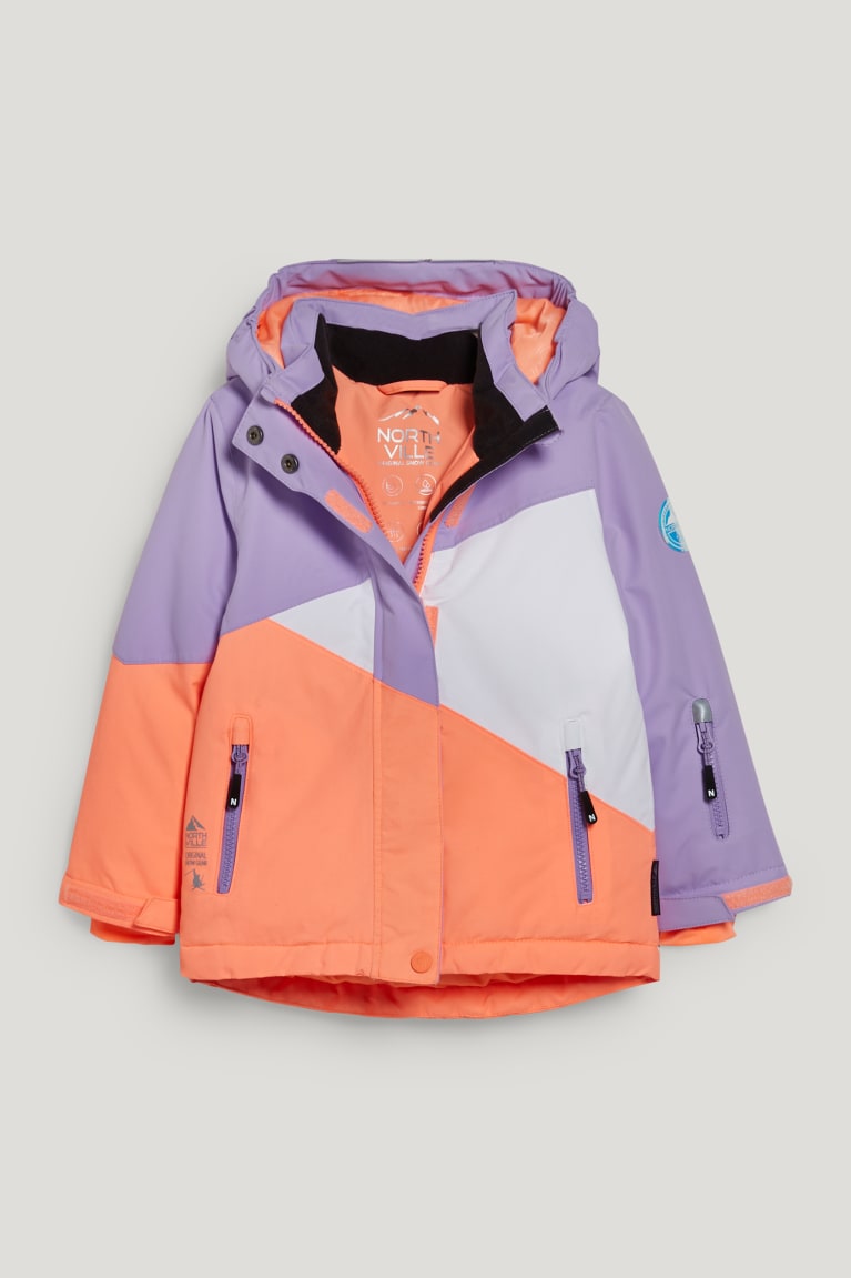  Orange Vestes C&A Ski With Hood - france QJC-6475587