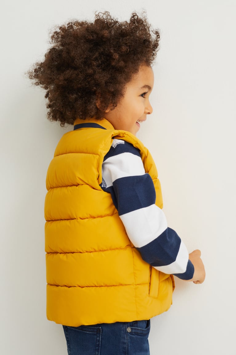  Jaune Vestes C&A Matelassé Gilet Recycled - france DQY-5895733