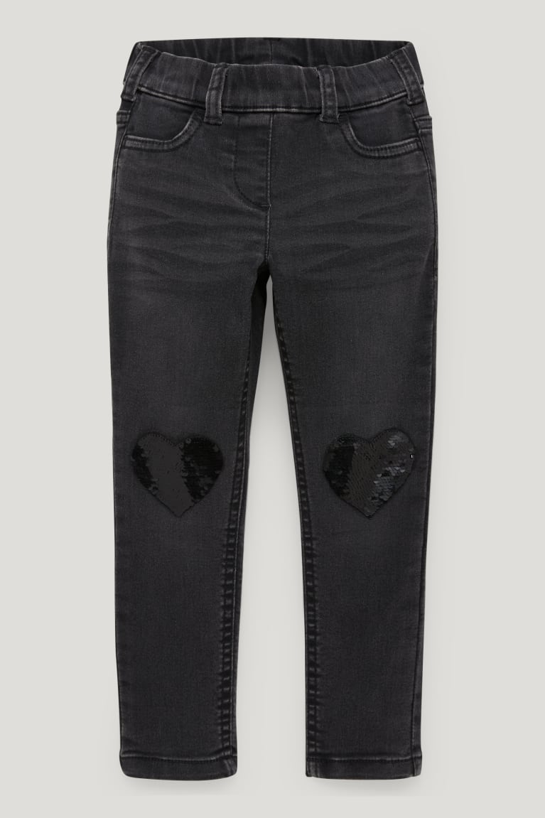  Noir Jean C&A Jegging Shiny - france DLR-2394008