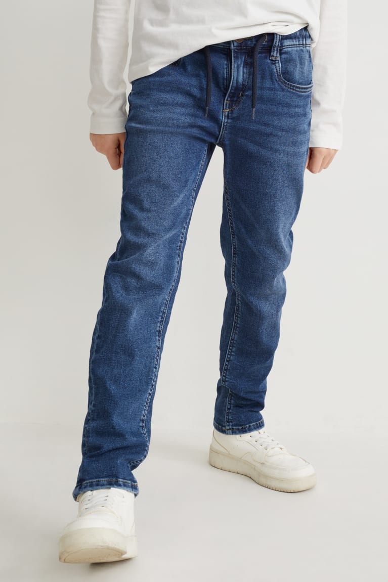  Bleu Jean C&A Slim Jog Denim - france FLO-6299740