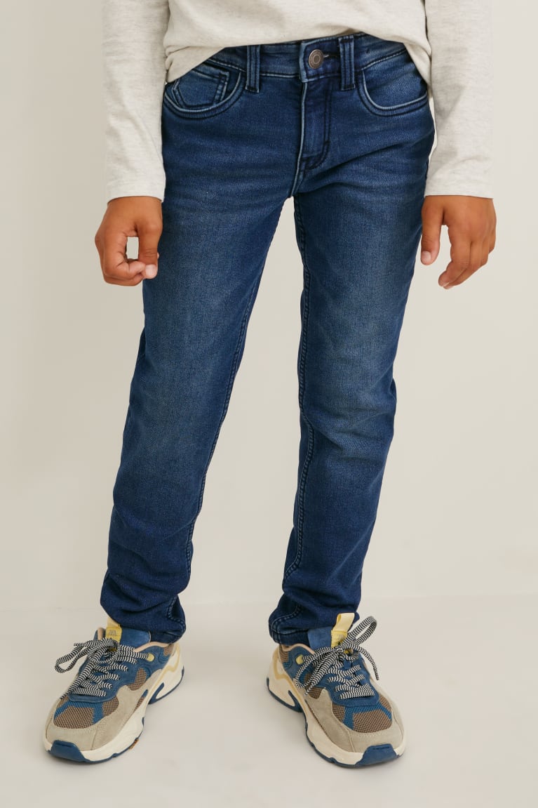  Bleu Jean C&A Slim Thermal Jog Denim - france EKQ-3470720