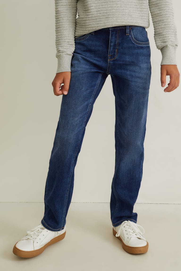  Bleu Jean C&A Droit Jog Denim - france QKQ-6568241