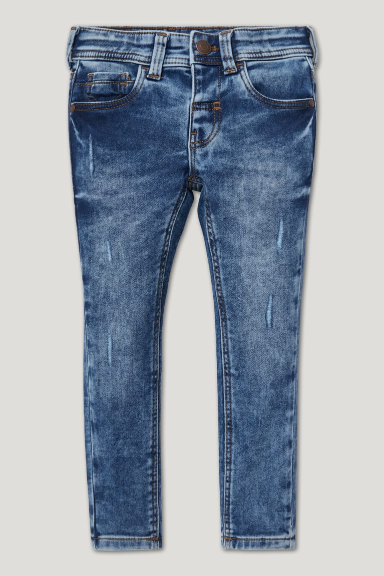  Bleu Jean C&A Super Mince Jog Denim Organic Coton - france AHK-5178608