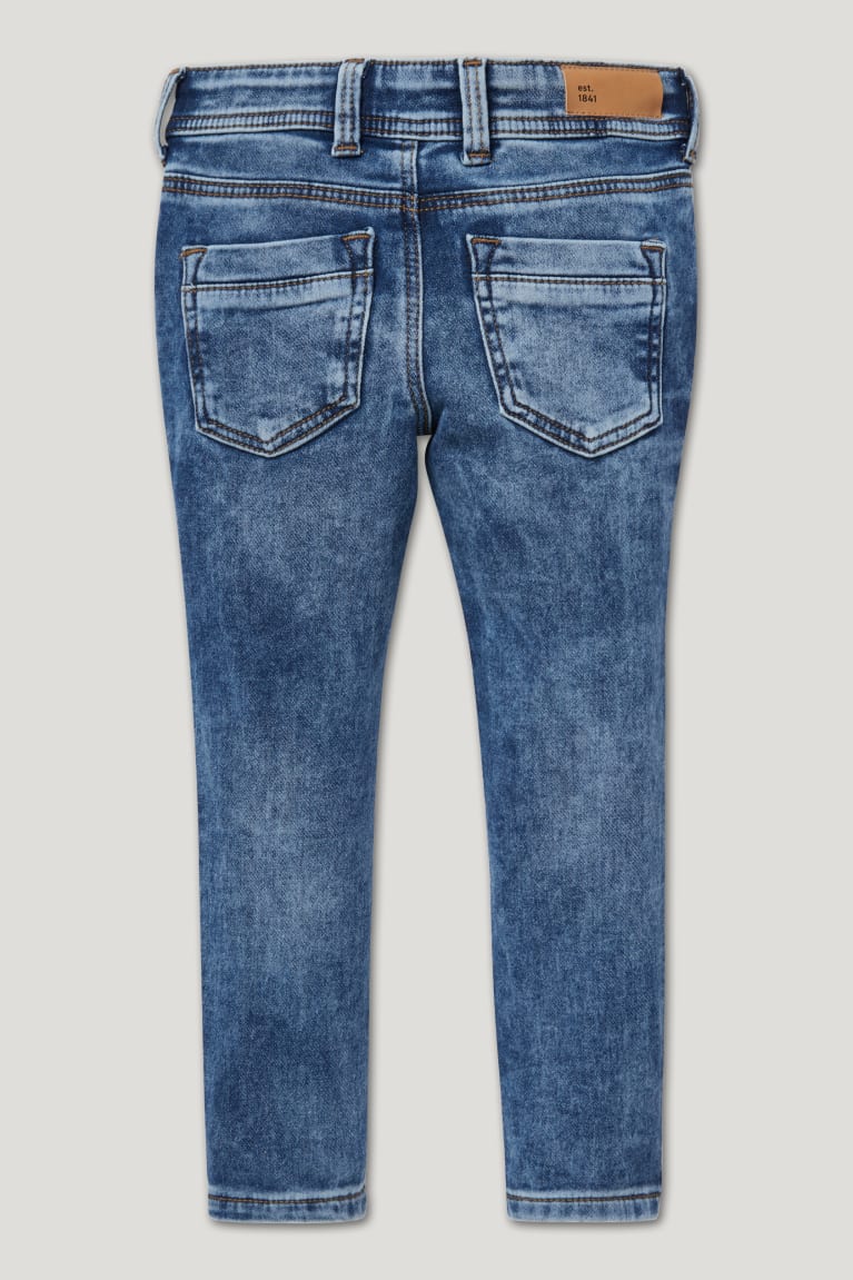  Bleu Jean C&A Super Mince Jog Denim Organic Coton - france AHK-5178608