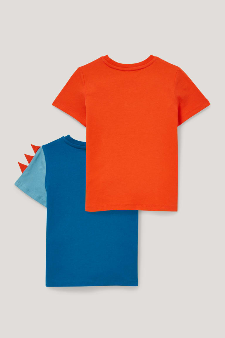  Orange T Shirts C&A Multipack Of 2 Dinosaur Sleeve - france ZSE-0194032