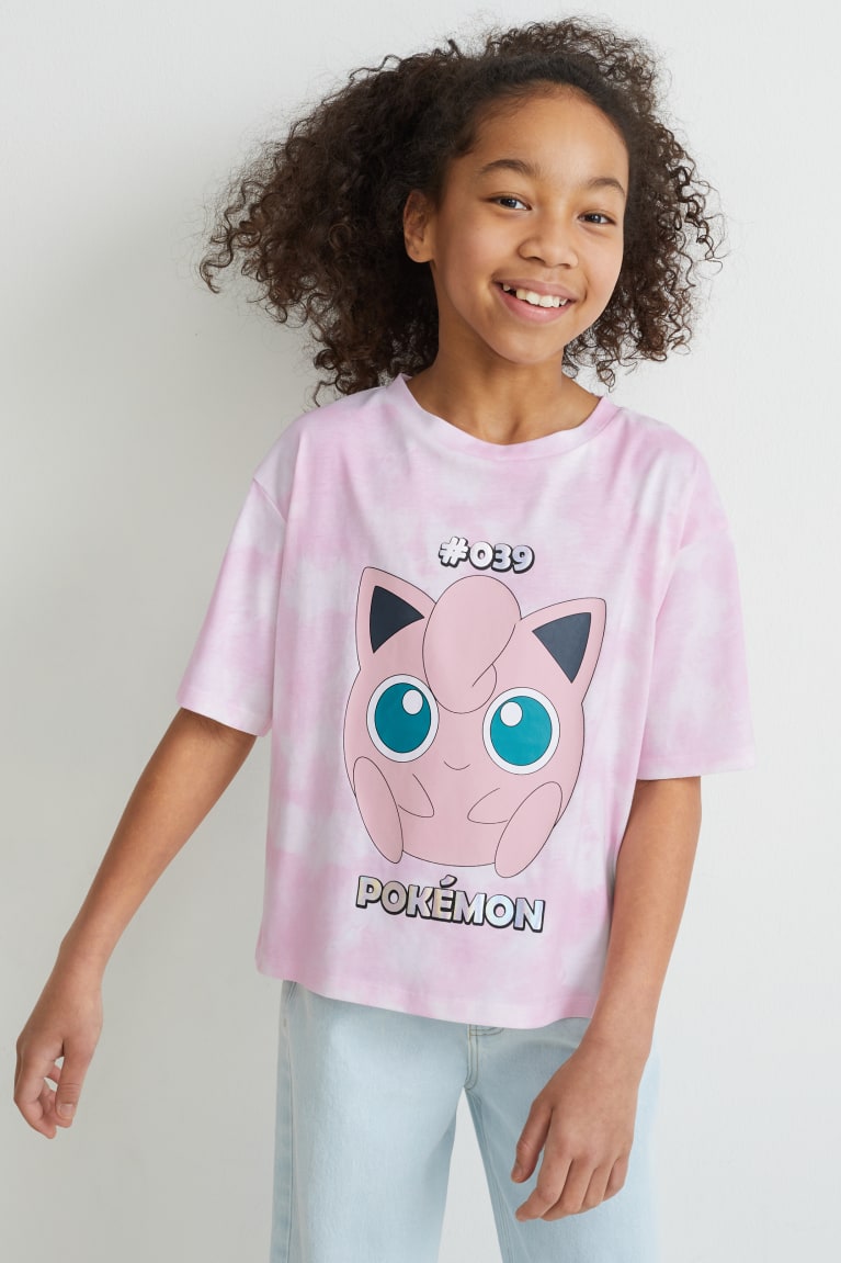  Rose T Shirts C&A Pokémon Sleeve - france WIL-4998115