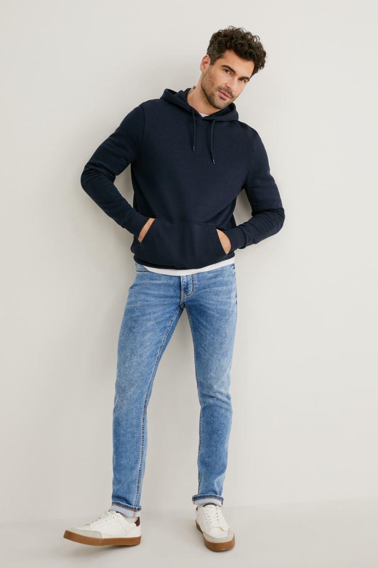  Bleu Jean C&A Mince Flex Jog Denim Lycra - france TJZ-1233330