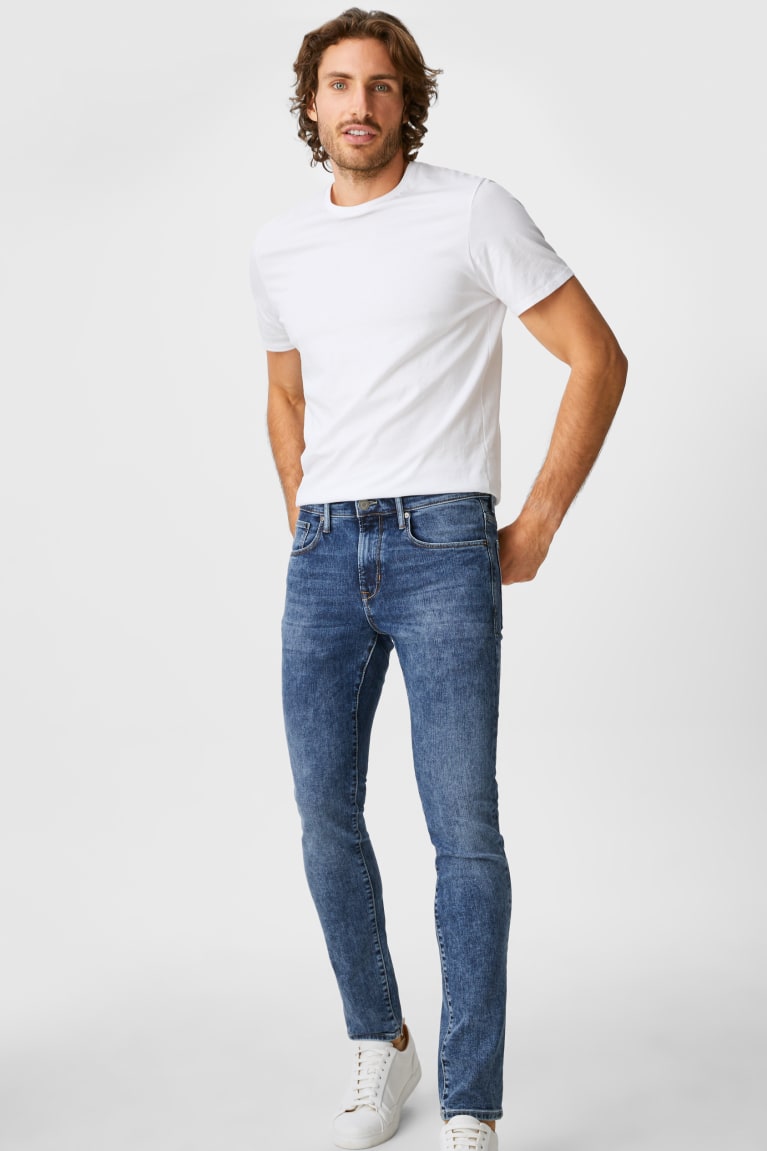  Bleu Jean C&A Mince Lycra - france QRF-8113742