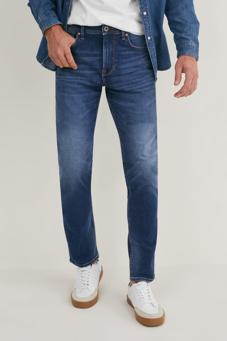  Bleu Jean C&A Slim Coolmax Ecomade Lycra - france VGY-5141039