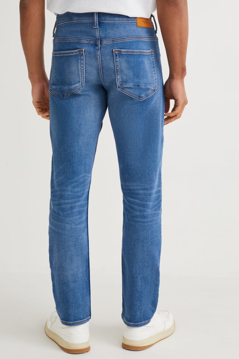  Bleu Jean C&A Slim Flex Jog Denim With Organic Coton - france WJI-0762093