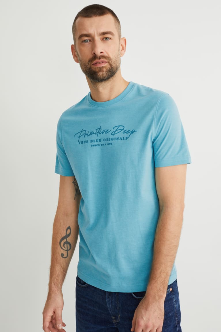  Turquoise T Shirts C&A With Recycled Polyester - france ZGZ-0449287