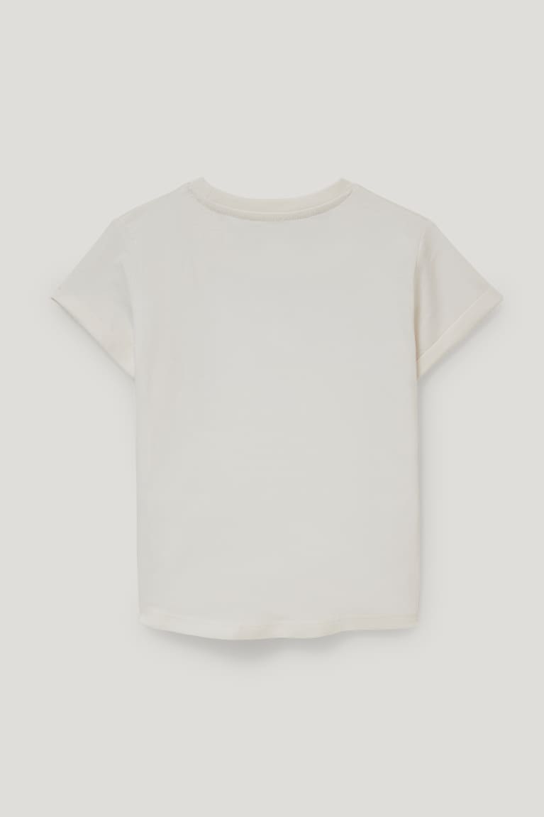  Blanche T Shirts C&A Sleeve With In-conversion Coton - france HDK-3994387