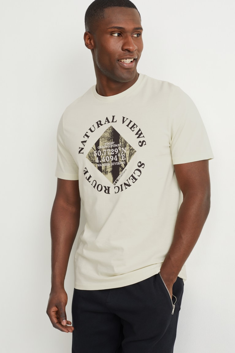  Blanche T Shirts C&A - france SNB-0801421