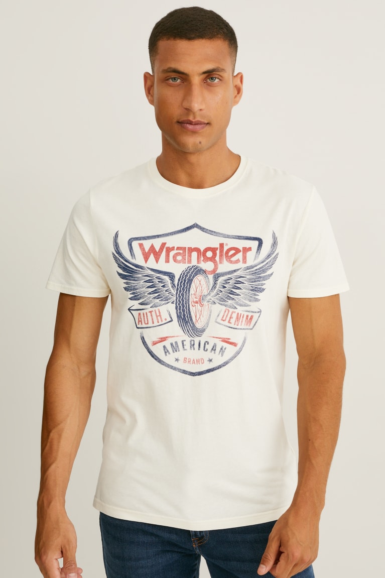  Blanche T Shirts C&A Wrangler - france KBH-6765634