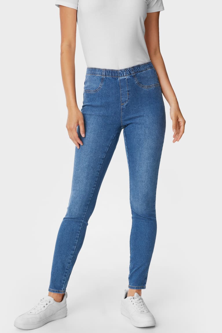  Bleu Jean C&A Multipack Of 3 Jegging Mid Taille - france ETI-7955591