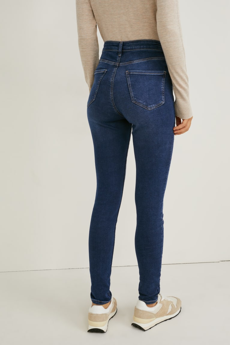  Bleu Jean C&A Mince High Taille - france TTC-5240826