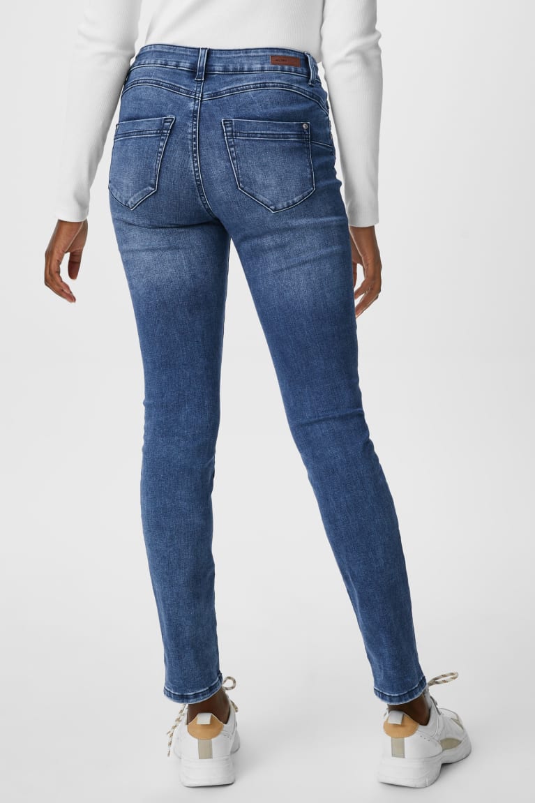  Bleu Jean C&A Slim Mid Taille - france GSK-7635535