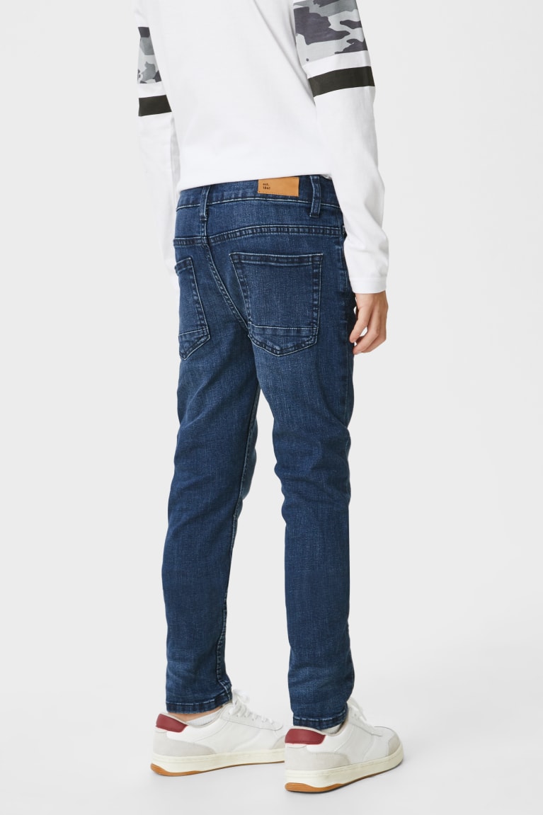  Bleu Bleu Foncé Jean C&A Slim Organic Coton - france UHP-6698732