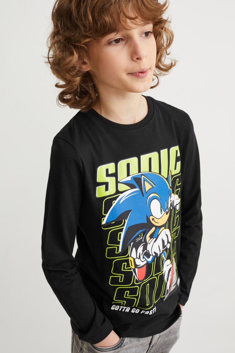  Noir Hauts C&A Sonic Long Sleeve - france ORG-1057455