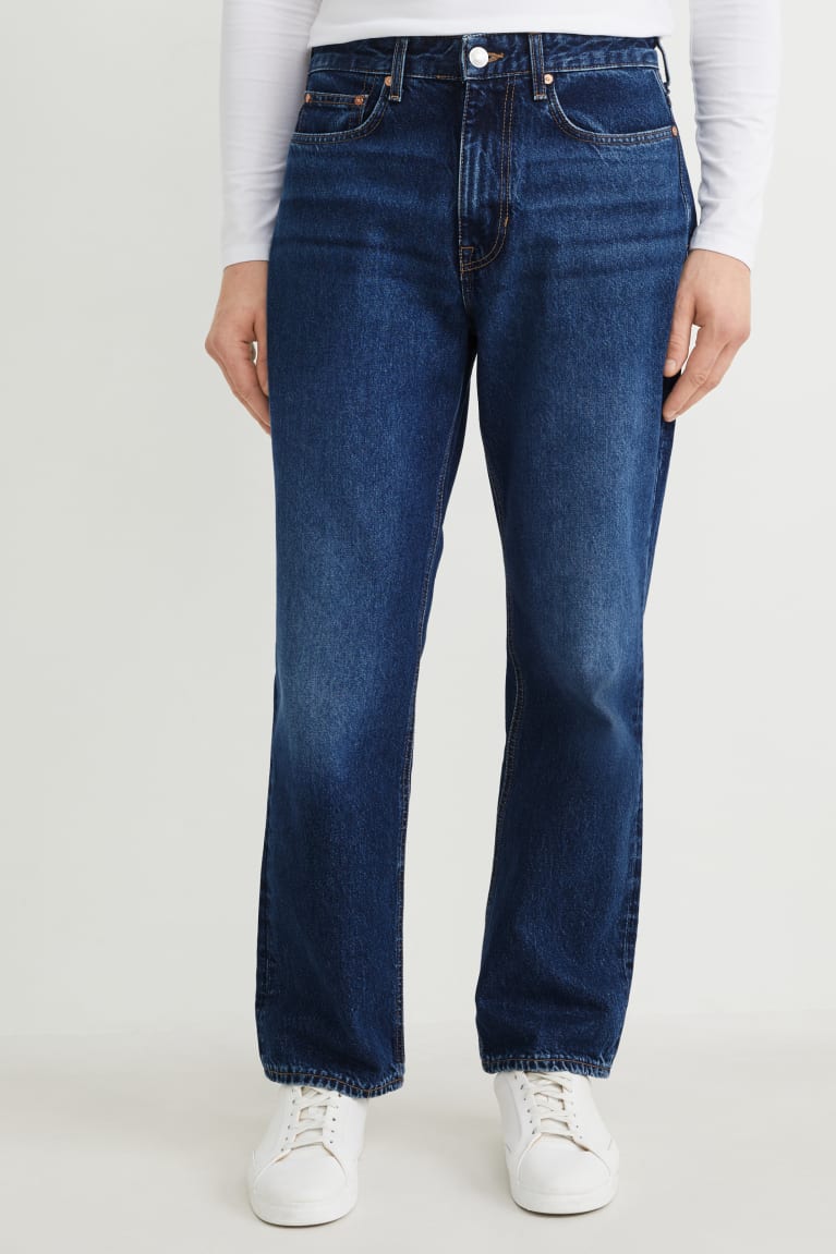  Bleu Bleu Foncé Jean C&A Relaxed - france VIS-7967329