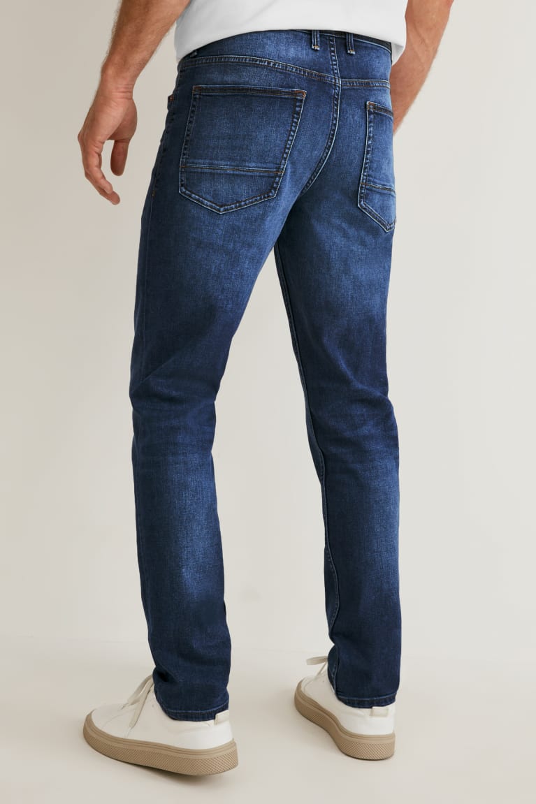  Bleu Bleu Foncé Jean C&A Slim Coolmax Ecomade Lycra - france EFO-9106141