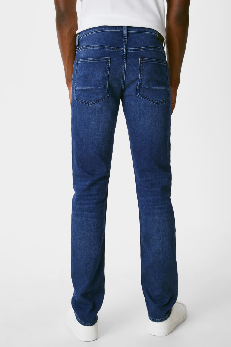  Bleu Bleu Foncé Jean C&A Slim Jog Denim - france EXM-0474445