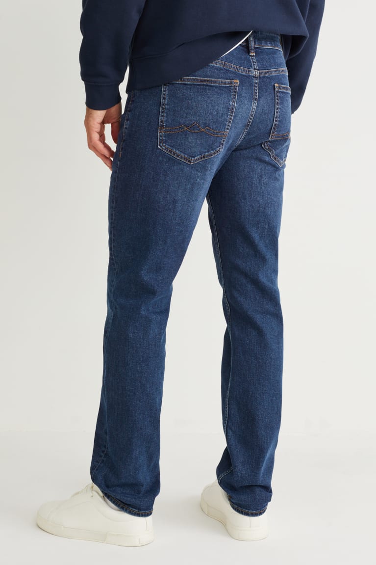  Bleu Bleu Foncé Jean C&A Droit Organic Coton - france HEH-1670302