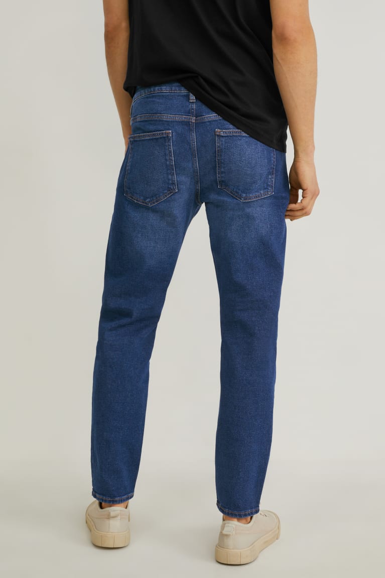  Bleu Bleu Foncé Jean C&A Tapered - france QZG-4590141