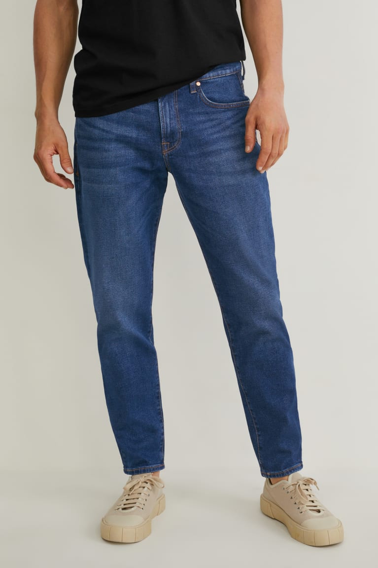  Bleu Bleu Foncé Jean C&A Tapered - france QZG-4590141