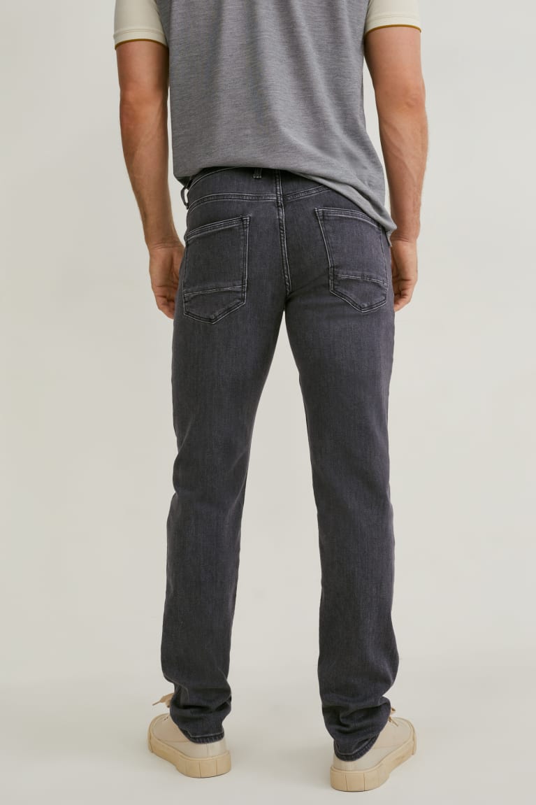  Bleu Grise Foncé Jean C&A Slim Recycled - france FFF-7173813