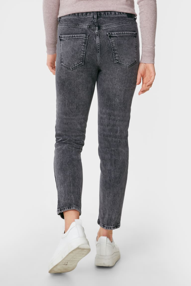  Bleu Grise Jean C&A Droit Tapered With Organic Coton - france LTA-0636947