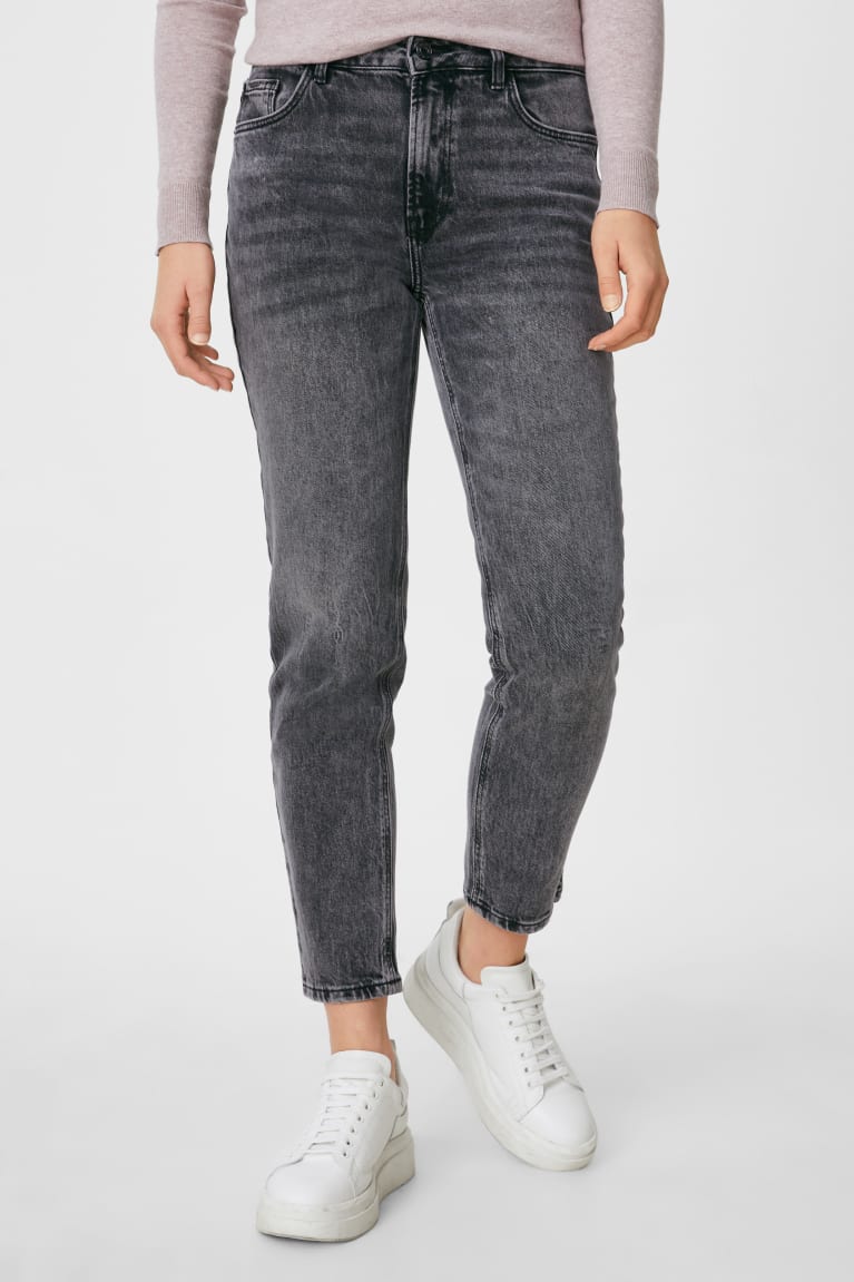  Bleu Grise Jean C&A Droit Tapered With Organic Coton - france LTA-0636947