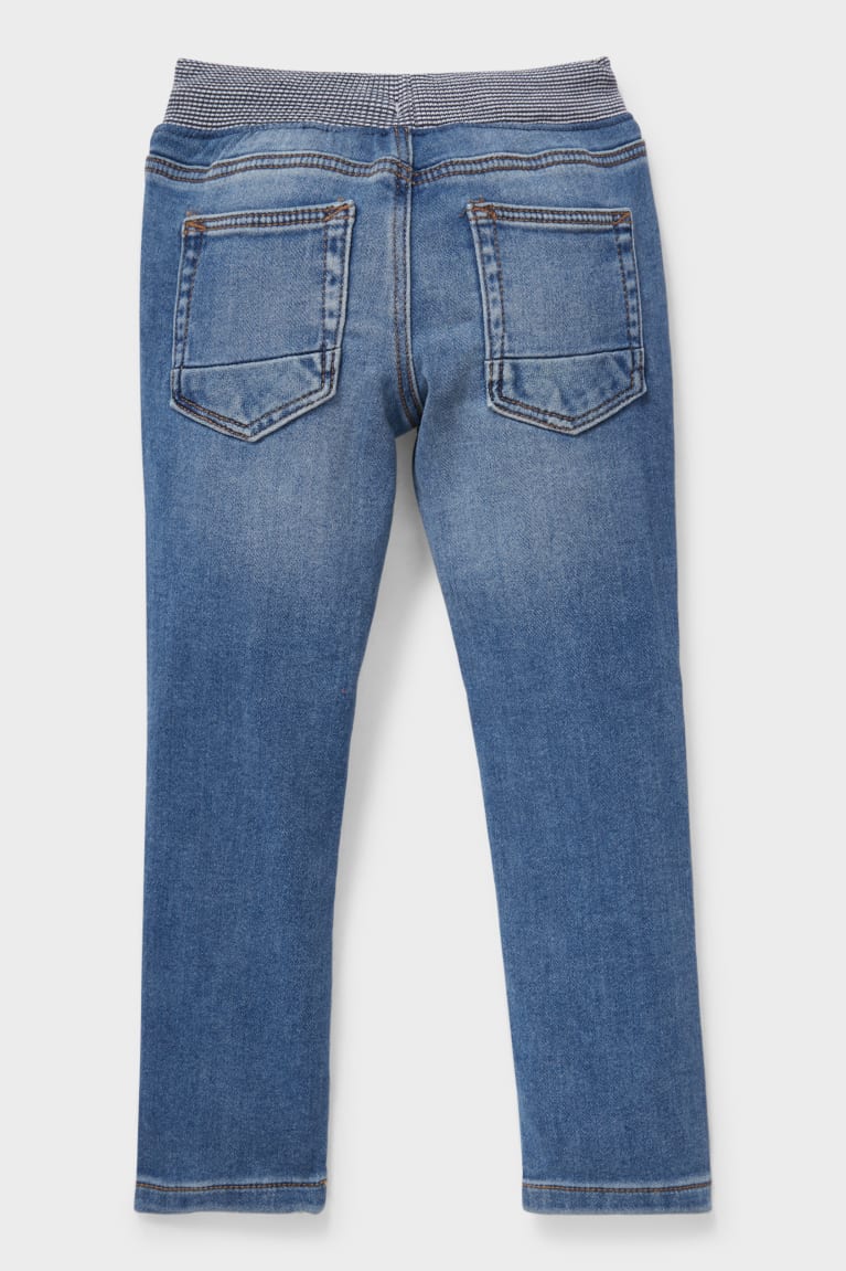  Bleu Bleu Clair Jean C&A Slim Jog Denim Organic Coton - france NEJ-7592376