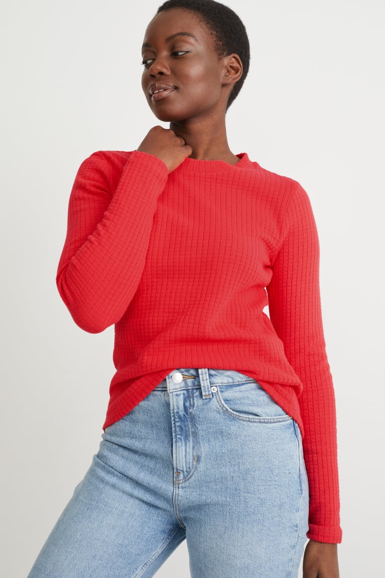  Rouge Hauts C&A Long Sleeve - france FNJ-0126574