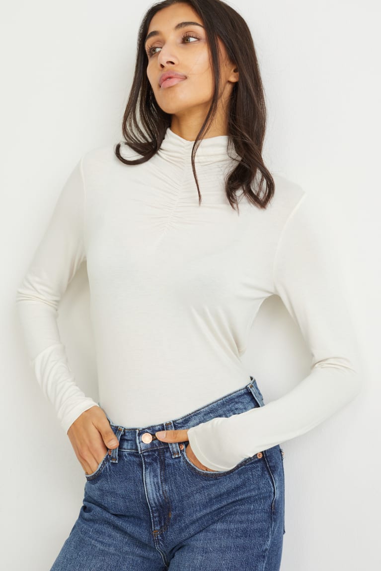  Blanche Hauts C&A Long Sleeve - france VZJ-3618828