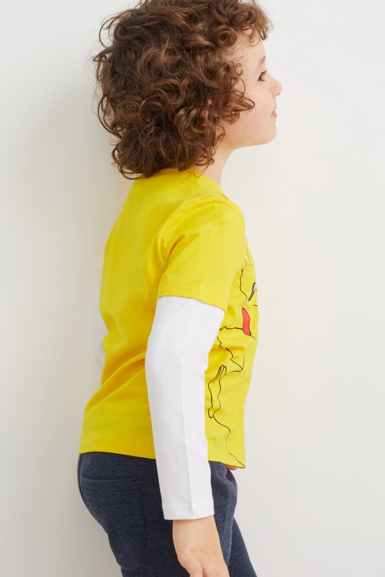  Jaune Hauts C&A Pokémon Long Sleeve - france DWK-7542182