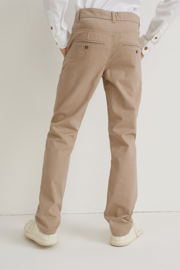  Beige Pantalons C&A Chinos - france RND-6901810