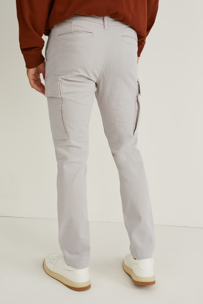  Beige Pantalons C&A Cargo Tapered Fit Cradle To Cradle Certified Gold - france IZZ-6913554