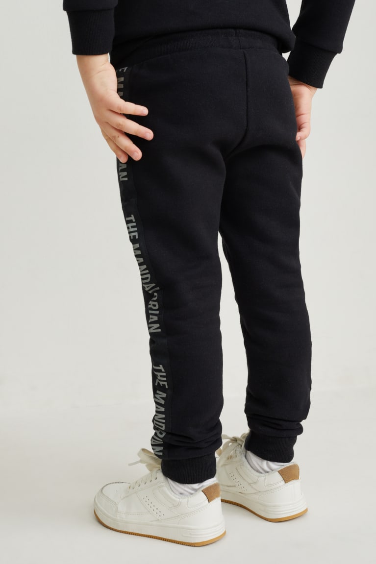  Noir Pantalons C&A Star Wars: The Mandalorian Joggers - france OFL-1667003