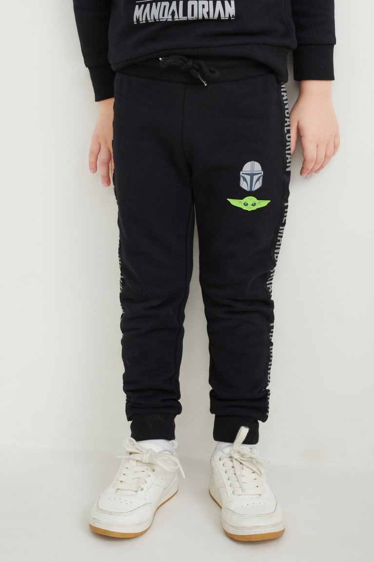  Noir Pantalons C&A Star Wars: The Mandalorian Joggers - france OFL-1667003