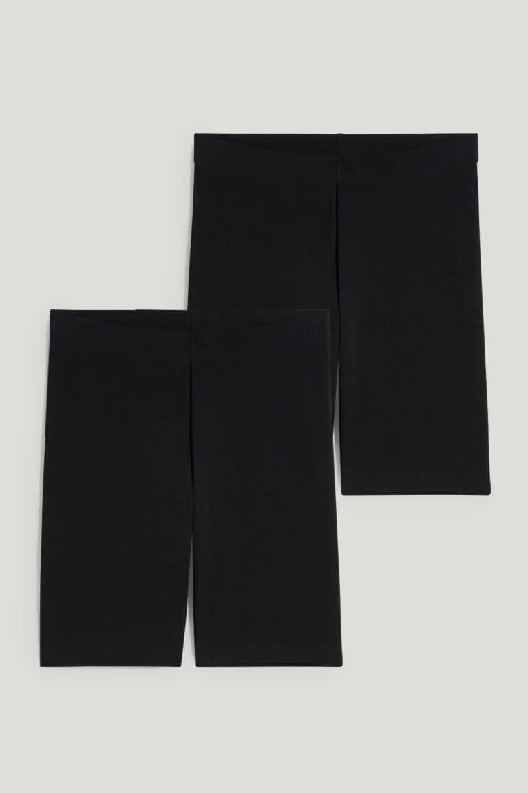  Noir Pantalons C&A Multipack Of 2 Cycling - france PAI-2150181