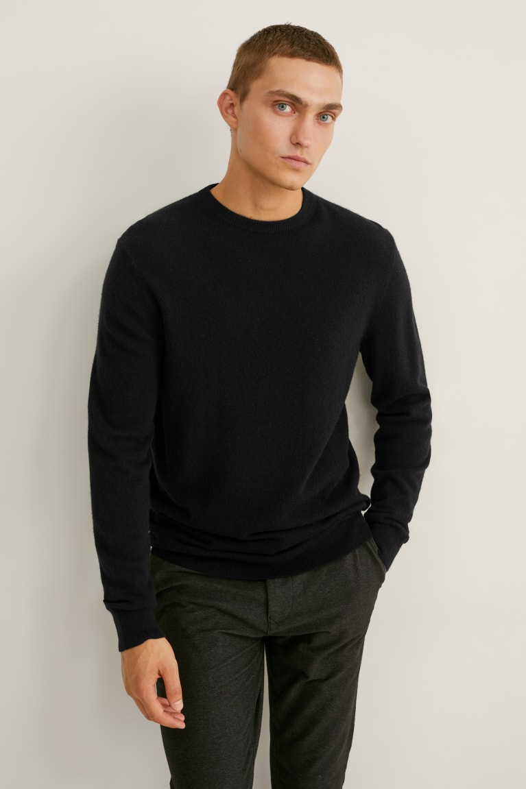  Noir Pulls C&A Cashmere - france WSJ-9438683