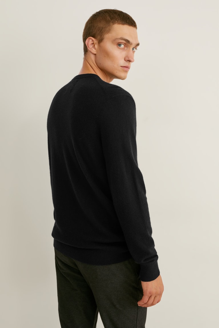  Noir Pulls C&A Cashmere - france WSJ-9438683