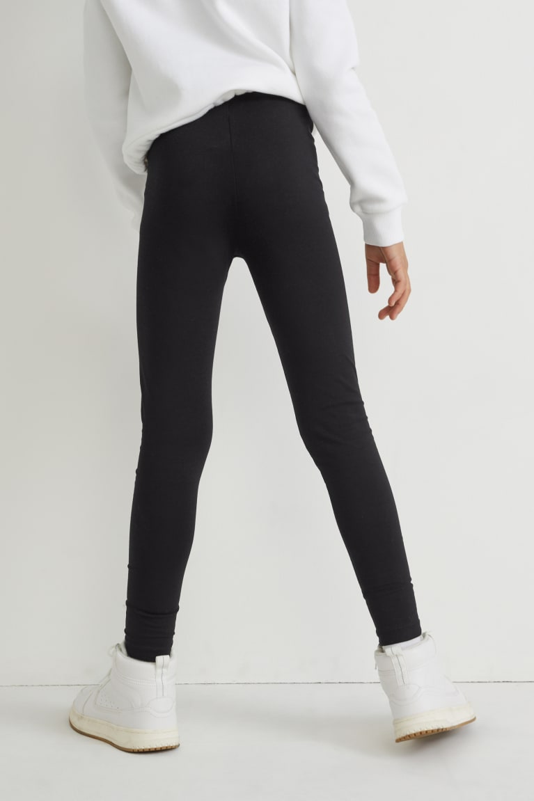  Noir Pantalons C&A Multipack Of 2 Leggings - france MJF-3042746