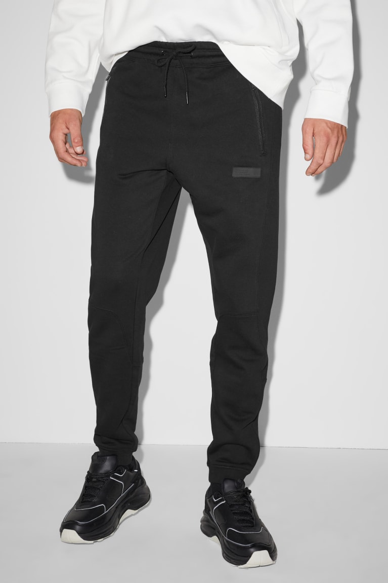  Noir Pantalons C&A Clockhouse Joggers - france DKY-4025061