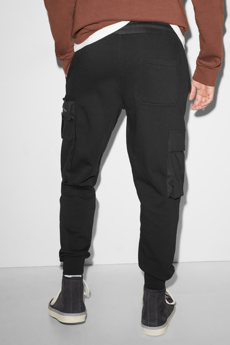  Noir Pantalons C&A Clockhouse Joggers - france MRT-4828984