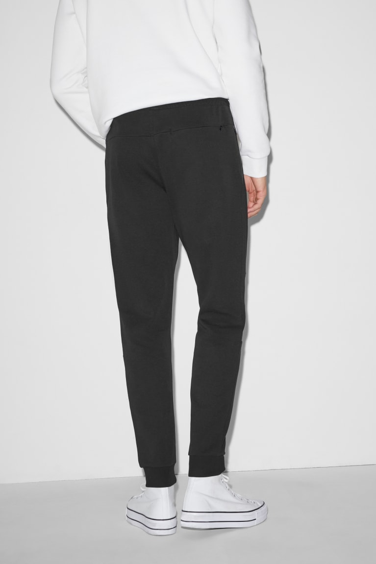  Noir Pantalons C&A Joggers - france DWR-1876801