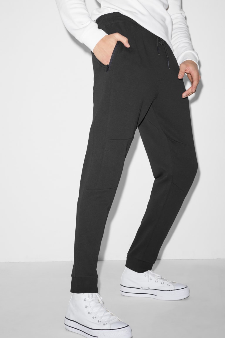  Noir Pantalons C&A Joggers - france DWR-1876801