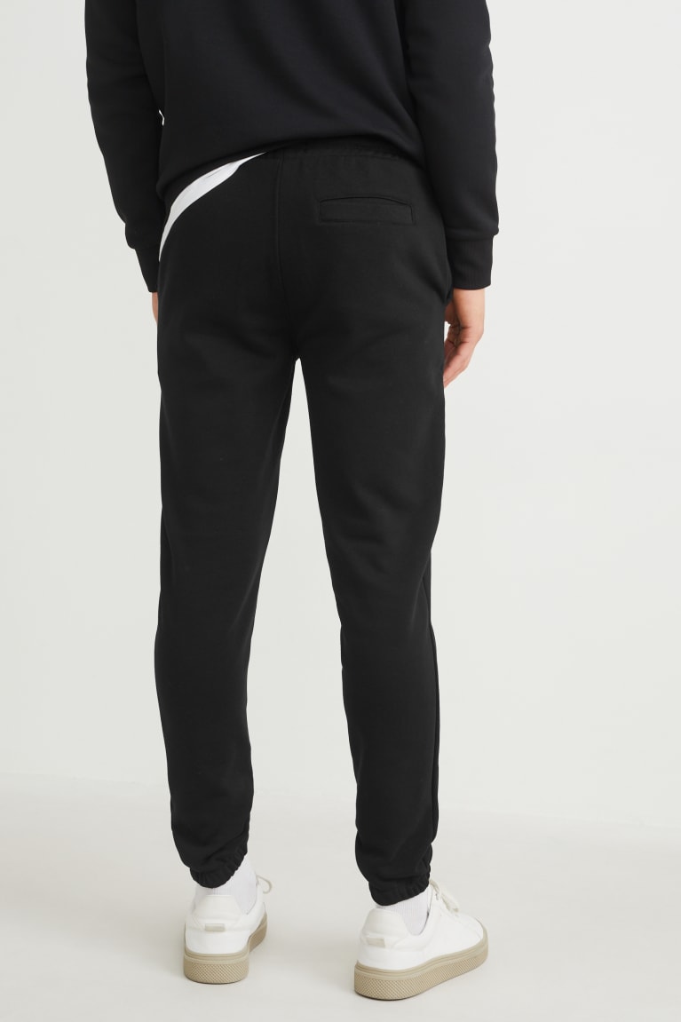  Noir Pantalons C&A Joggers - france JLX-6422017